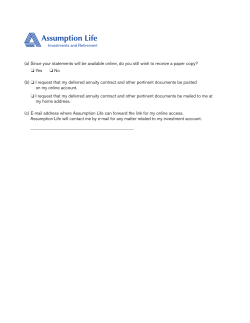 (a) Since your statements will be available online