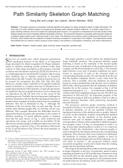 Path Similarity Skeleton Graph Matching