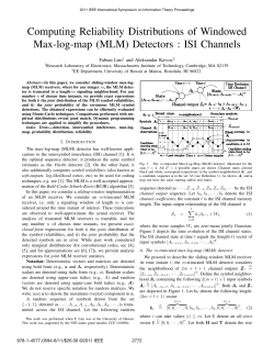 Computing Reliability Distributions of Windowed Max-Log