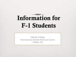 Understanding Your F-1 Student Status