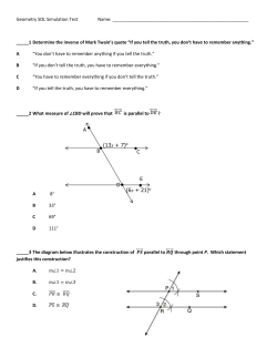 Take home SOL practice test