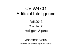 Intelligent Agents