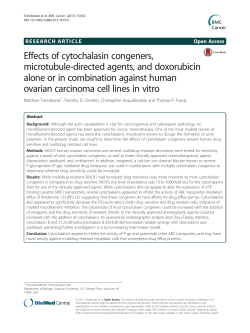 Effects of cytochalasin congeners, microtubule