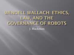 Roboethics