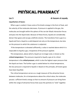 critical temperature