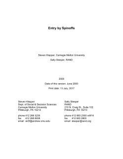 Heterogeneity of entrants and its effect on competition: The shakeout
