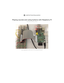 Playing sounds and using buttons with