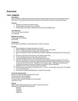 Tennis Ball Exercise