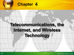 The Global Internet Management Information Systems Chapter 7