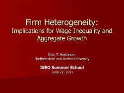 Firm Heterogeneity: Implications for Wage Inequality and
