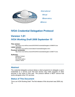 2 Delegation protocol
