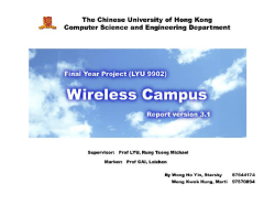 Outline of this Presentation - Department of Computer Science and