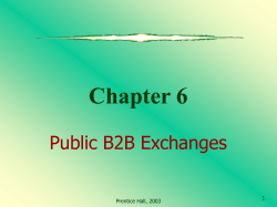 B2B Exchanges