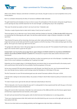 Major commitment for TIS hockey players