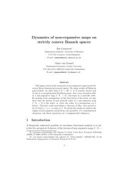 Dynamics of non-expansive maps on strictly convex Banach spaces