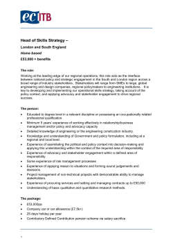 Head of Skills Strategy