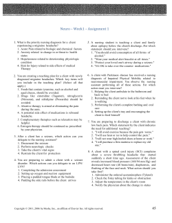 48 CHAPTER 9 Neurologic Problems