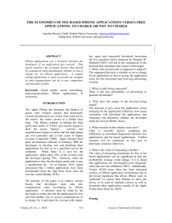 iPhone Apps - International Association for Computer Information