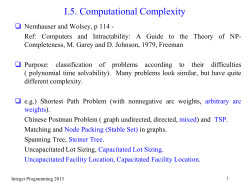 Linear Programming (Optimization)