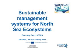 PowerPoint-pr&aelig;sentation - Interreg IVB North Sea Region Programme