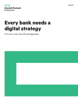 Every bank needs a digital strategy