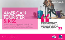 To amplify American Tourister`s key `When Life Calls