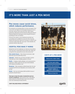 IT`S MORE THAN JUST A PEN MOVE