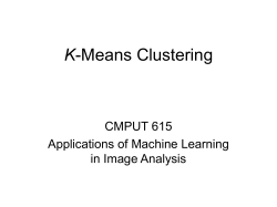K-means Clustering