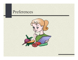 Preferences - Andrew.cmu.edu