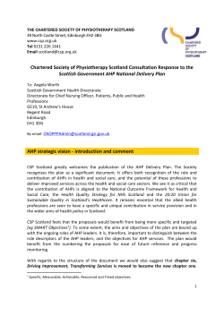 Email  - The Chartered Society of Physiotherapy