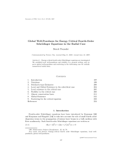 Global Well-Posedness for Energy Critical Fourth
