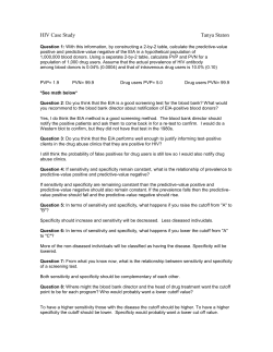 HIV Case Study