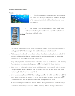 Ch 5_More Trig Word Problem Practice