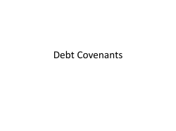 Debt Covenants