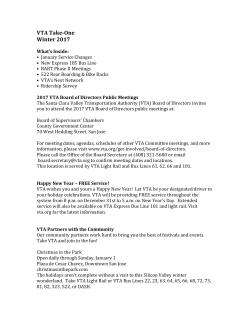 This location is served by VTA Light Rail and Bus Lines 61, 62, 66