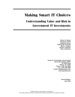PDF - Center for Technology in Government