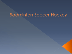 Badminton-Soccer