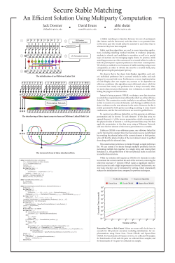 An Efficient Solution Using Multiparty Computation