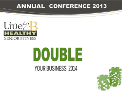 staff fitness - Live 2 B Healthy – Franchise Information