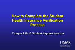 Student Health Insurance Portal - Campus Life and Student Support