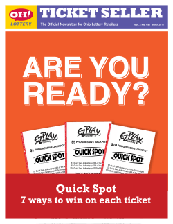 ticket seller - The Ohio Lottery