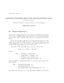 S1 Proof of Theorem 1