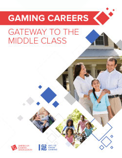 Gaming Careers - Get To Know Gaming