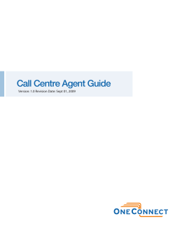 Telax Agent guide_pg1 - OneConnect Services Inc.