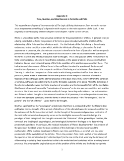 Online Appendix 2: Time, Number, and Ideal Genesis in Aristotle