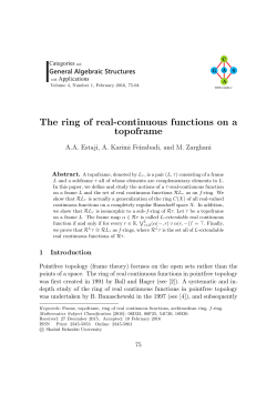 The ring of real-continuous functions on a topoframe