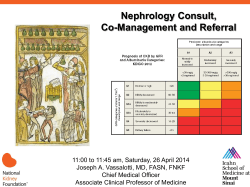 Slide 1 - National Kidney Foundation