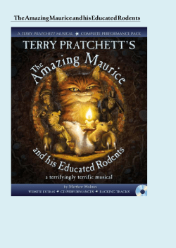 The Amazing Maurice and his Educated Rodents Tell Them a Tale