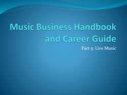 Music Business Handbook and Career Guide