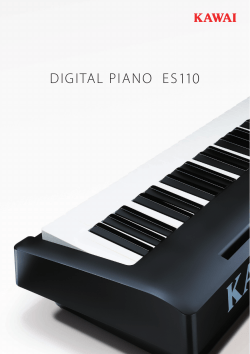 Kawai ES110 Brochure (English) - Kawai Musical Instruments